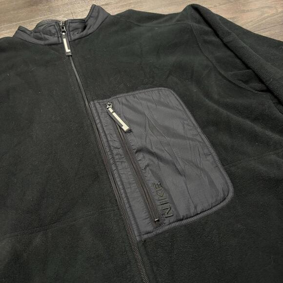 vintage Nike fleece light jacket 00s XL - Picture 2 of 7